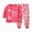H164-Red, variant on TOWED22 Toddler Pajamas Cotton Kids Pajamas for Boys Girls Long Sleeve Set 2 Piece Snug Fit Pjs Set 6-12 Months 12-24 Months 2t 3t 4t 5t 6t 7t 8t 9t Children,Red,2-3 Y