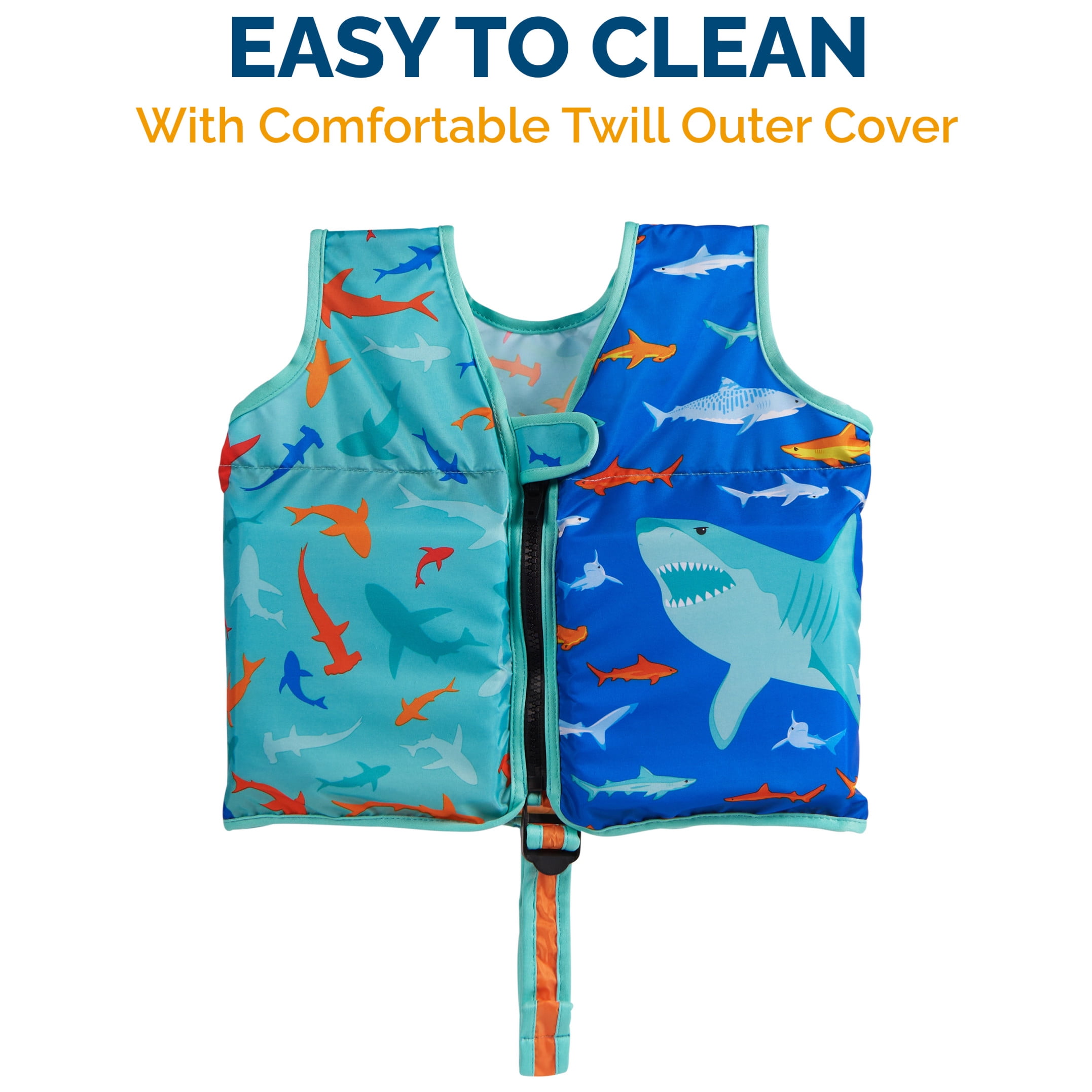 SwimWays, Swim Training Vest, PDF for Kids 2-4 Years (Styles May Vary)