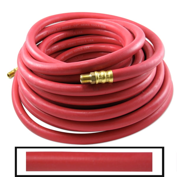 3/8" X 100 Foot Rubber Air Compressor Hose Pnumatic Tools