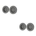 thumbnail image 2 of Tholdsy Almohadillas para los oídos Cojín para auriculares Auriculares para juegos Cojines en la oreja transpirables Reemplazo para auriculares Gris 2piezas, 2 of 6