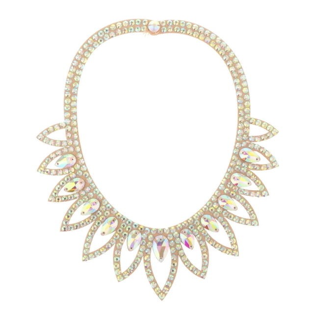 Collar de danza del vientre Yuyangstore Bling Estilo C