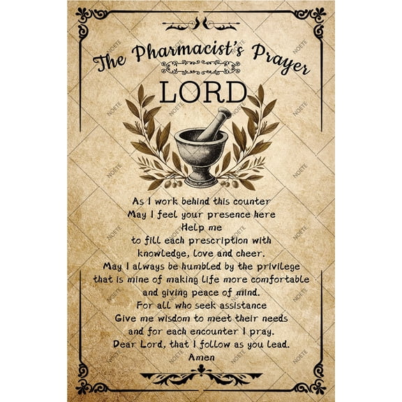 Noete Metal Poster Vintage Tin Sign 12x16 inch, Rustic Easter Decor for Home, Office, Classroom & Farmhouse Wall Art, Durable Metal Poster Plaque