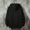thumbnail image 3 of Men Hooded Jacket Full Zip Hoodies baseball Streetwear, 3 of 6