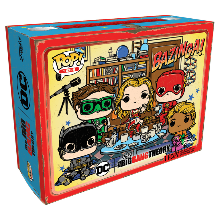 Funko Pop ビッグバン・セオリー 7体セット The Big Bang Funko Boxed Tee: The Big Bang Theory - Big Bang Comic - XL