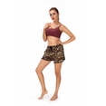 thumbnail image 4 of Women's Fashion Summer Leopard Beach Shorts Casual Short Pants, 4 of 7