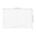 thumbnail image 2 of Minkissy Pochettes de Rentrée Scolaire Lot de 50 avec Rangement pour Photos Transparent pour Utilisateurs Scolaires, 2 of 7