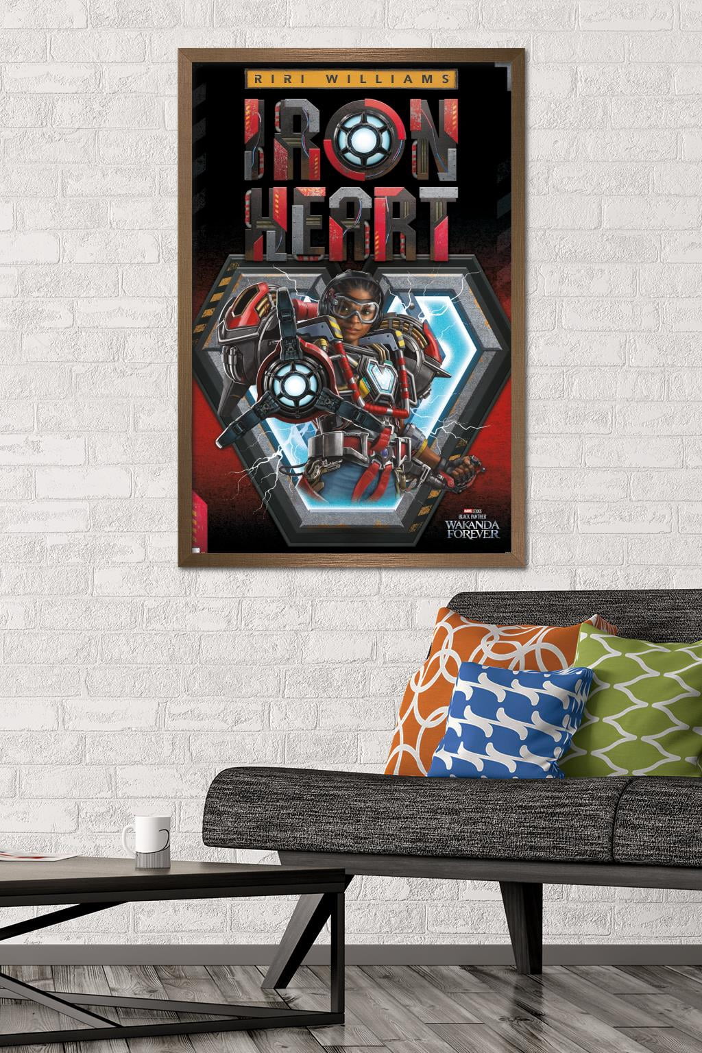 Marvel Black Panther: Wakanda Forever - Ironheart Wall Poster, 22.375" x 34" Framed
