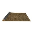 thumbnail image 2 of Ahgly Company Indoor Square Abstract Brown Modern Area Rugs, 7' Square, 2 of 4