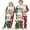 E# Green White, variant on Sunisery Christmas Family Matching Pajamas Sets Christmas Tree Print Holiday Xmas Pjs Sleepwear for Family Adults Kids Baby