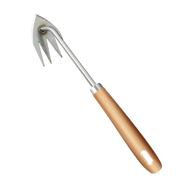 Deshierbador manual con mango ergonómico, removedor de jardín para patio, bonsái y vegetales Cabeza puntiaguda de 30 cm