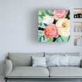thumbnail image 3 of Victoria Borges 'Brushy Floral II' Canvas Art, 3 of 3