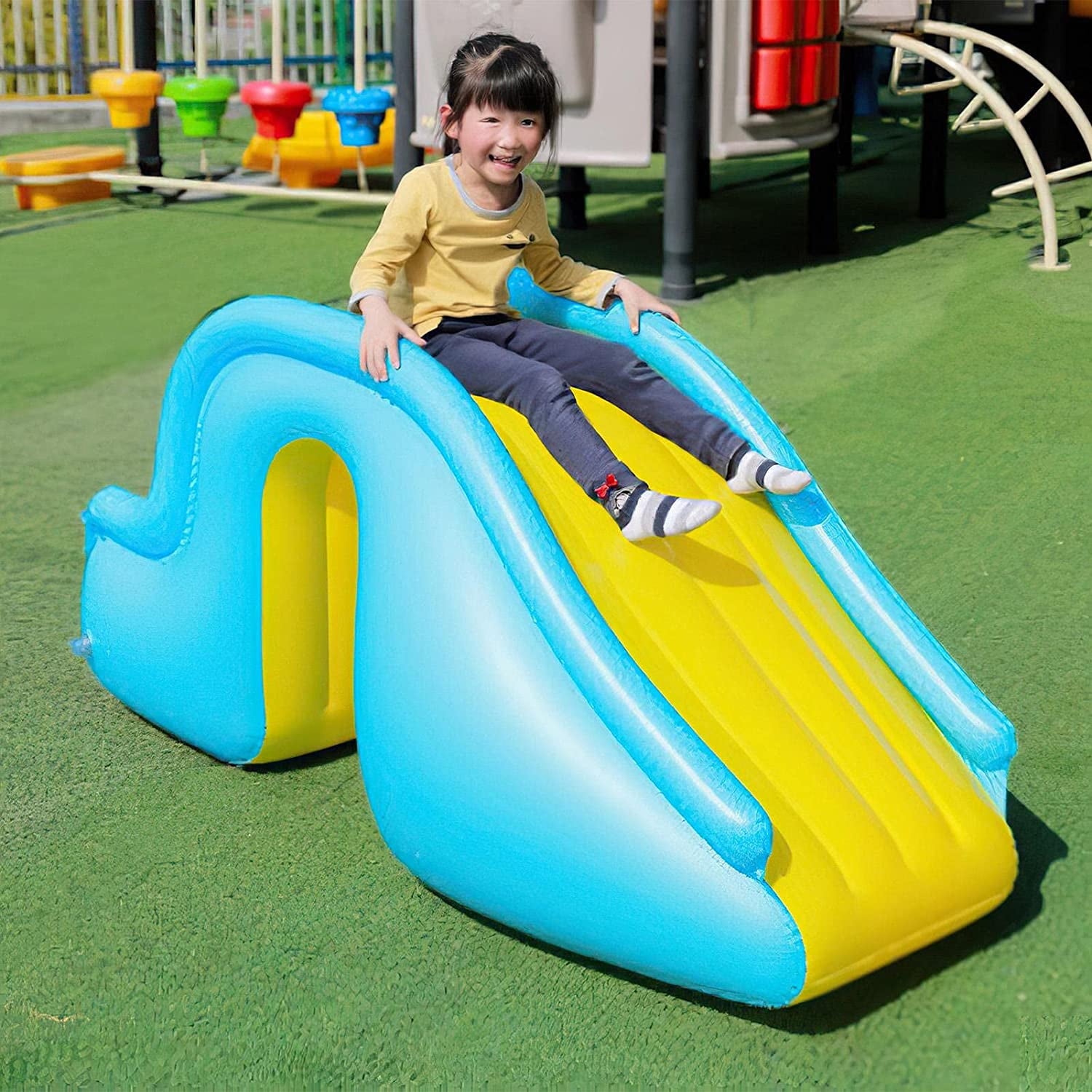 inflatable pool slide