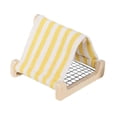 thumbnail image 4 of Casa nido de pájaro hamaca colgante accesorios de jaula de pájaros cómodo transpirable fácil Amarillo, 4 of 9