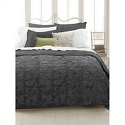 Knotted Squares 3 Pc Duvet Set, Full- Gr