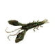 thumbnail image 1 of Señuelo de pesca de cangrejo de río 3D de sílice con aroma a yodo y camarones blandos para lubina Verde, 1 of 5