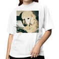 thumbnail image 2 of Poodle Dog Weird Animal Meme Women's White T-shirt, 2 of 3