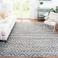 thumbnail image 2 of SAFAVIEH Martha Stewart Lucia Shag Area Rug, Dark Grey/Light Grey, 8' x 10', 2 of 7