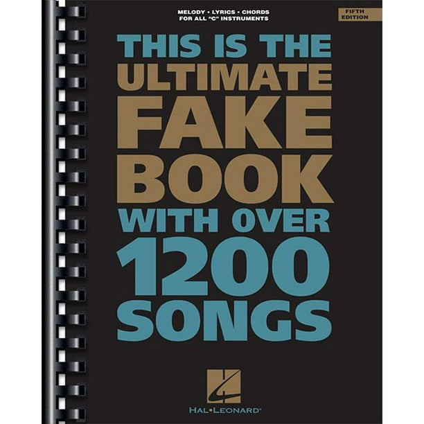 Fake Books The Ultimate Fake Book C Edition (Edition 5) (Paperback