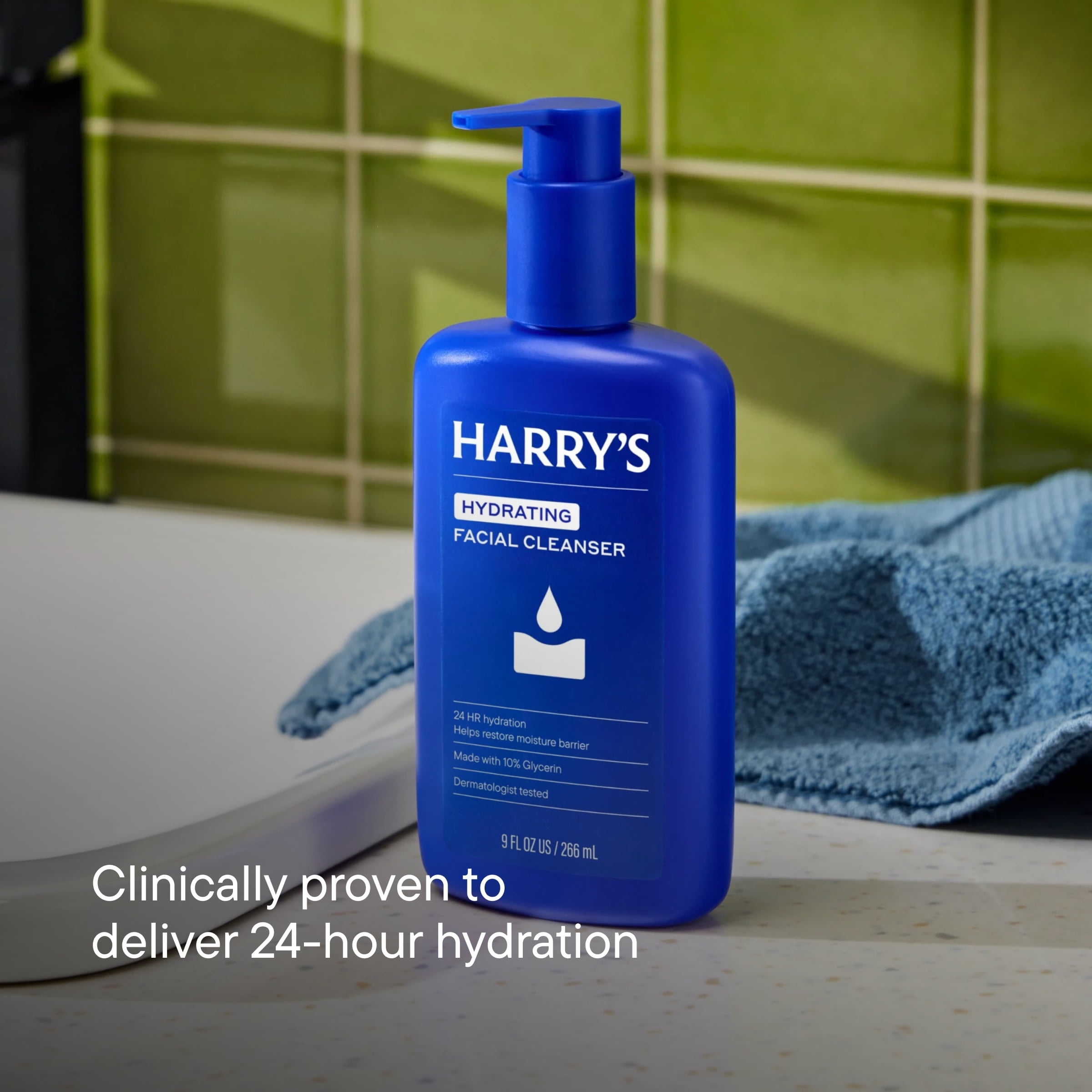 Harry's Hydrating Facial Cleanser for Men, 9 fl oz