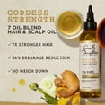 thumbnail image 3 of Carol's Daughter Goddess Divine Strength Leave In Conditioner & Castor Hair Oil Set, 10 & 4 fl oz, 3 of 9