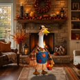 thumbnail image 7 of KuKeDi 23 Inch Porch Goose Outfit, Thanksgiving Fall Clothes for Garden Goose, 7 of 7
