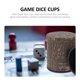 thumbnail image 5 of GOOHOCHY Tazas para dados de cuero, soporte para dados de cuero, accesorios para juegos, suministros para entretenimiento, 2 uds., 5 of 8