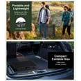 thumbnail image 5 of Raynesys Foldable Grill Table with Mesh Desktop,200lbs 3Ft Height Adjustable Portable Camping Table for Ourdoor Picnic BBQ Beach,Black, 5 of 8