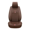 thumbnail image 7 of Maidao Car Seat Covers Universal Set for Great Wall for H5E 2010-Present 5 Seats Waterproof Premium Leather Front and Back Seat Protectors Coffee, 7 of 7