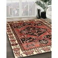 thumbnail image 2 of Ahgly Company Indoor Rectangle Traditional Saffron Red Persian Area Rugs, 2' x 4', 2 of 6