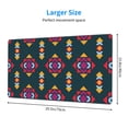 thumbnail image 4 of ZICANCN Gaming Mouse Pad, Southwestern Ethnic Style Large Mouse Mat Desk Pad, Keyboard Mouse Mat, 15.8x29.5 inch, 4 of 9