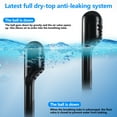 thumbnail image 5 of RHYBOR Full Face Snorkel Mask Dry Top Anti-Leak Anti-Fog Adult Child Suitable for Beginners, 5 of 11