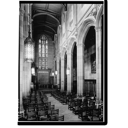 Historic Print, Yale University, Dwight Hall, 69 High Street, New Haven, New Haven County, CT - 7, 16" x 20"