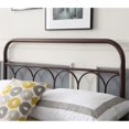 thumbnail image 4 of Hodedah Complete Metal Queen-Size Bed with Headboard-Footboard in Bronze, 4 of 4