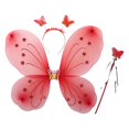 thumbnail image 4 of Disfraz de ala de hada Fernando Varita Diadema Mariposa, 4 of 8