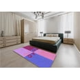thumbnail image 4 of Ahgly Company Indoor Rectangle Patterned Heliotrope Purple Area Rugs, 8' x 10', 4 of 6