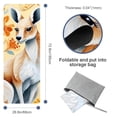 thumbnail image 4 of Kangaroo Gym Towel with Storage Bag, 72.8"x26.8", Suitable for Yoga, Pilates, Fitness, etc. - Gym Towels for Yoga, Blanket for Gym, 4 of 6