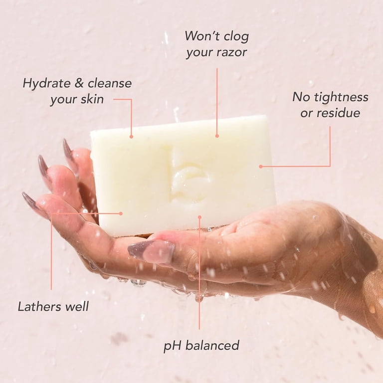 Beauty by Earth Organic Shaving Soap Bar with Shea Butter photo 3