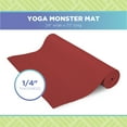 thumbnail image 5 of Sticky 60" x24" Yoga Mat - 3mm Thick Comfortable Workout Floor Mat for Kids - Foldable Yoga Mat for Yoga, Pilates, Gym and Stretching, Cardinal, 5 of 6