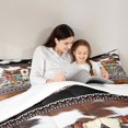 thumbnail image 5 of Homewish Bull Skull Full Size Comforter Sets 3-Piece for Teens Boys Girls,Western Theme Bedding Comforter Set,Tribal Aztec Lightweight Bedding Sets,Luxury Bedroom Decor, 5 of 8