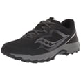 thumbnail image 1 of Saucony Men's Excursion TR16 Trail Running Shoe, Black/Charcoal, 12, 1 of 4