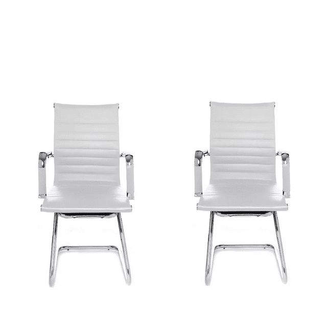 Set 2 Sillas Oficina Escritorio Ergonomica Moderna EKE Life Home 9014