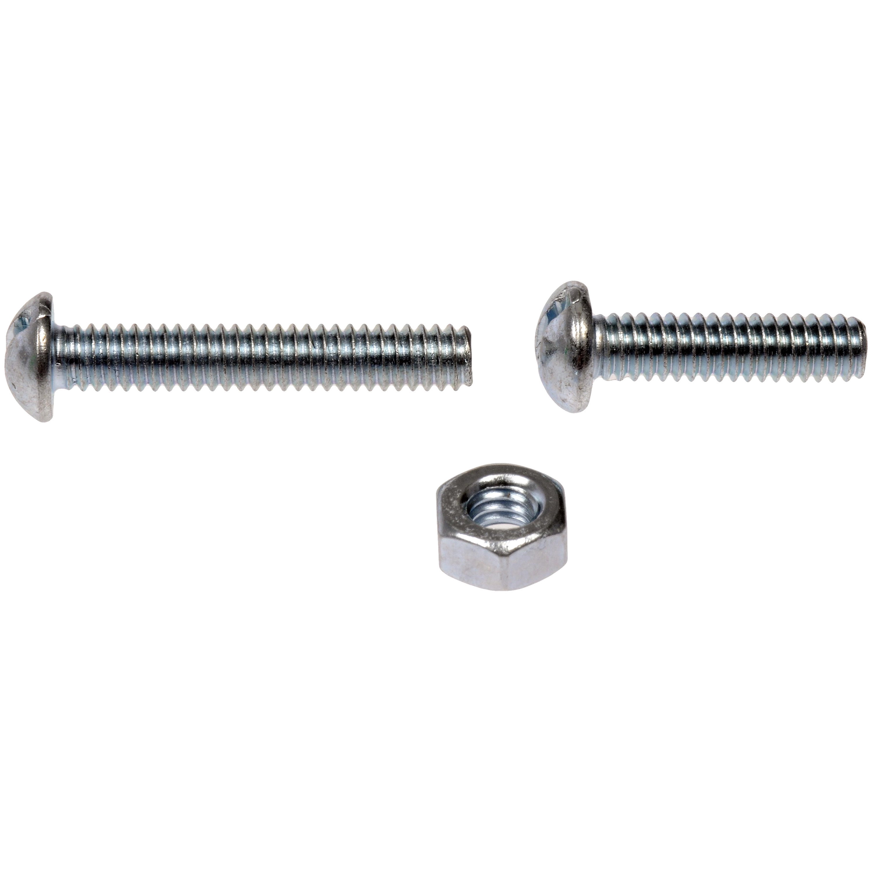 Dorman 784-610D Machine Screw With Nuts - 1/4 In.-20 X 1 In., 1-1/2 In. (Pack of 12)