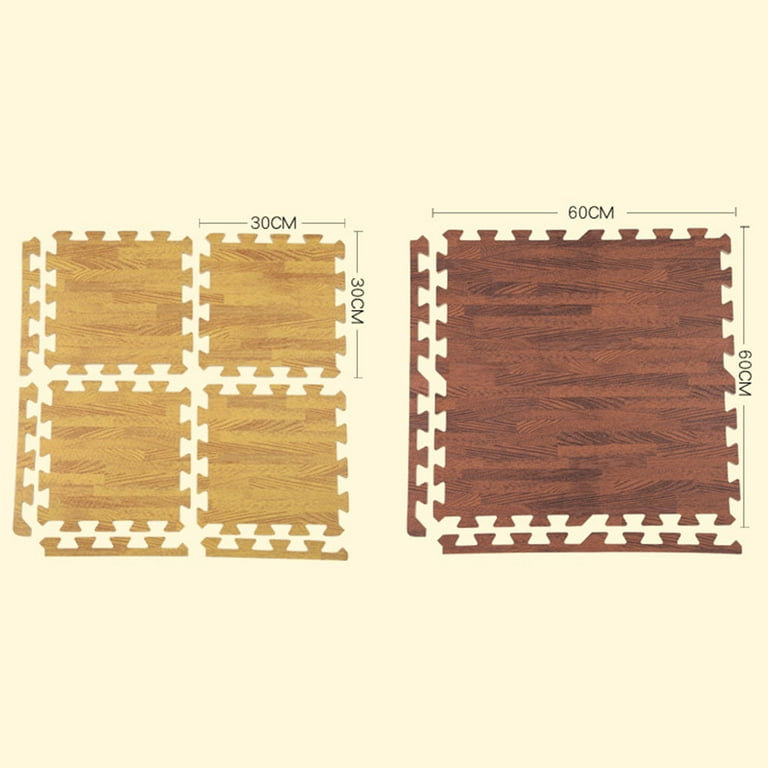TureClos Home Floor Mat Carpet Blanket Exercise Gym Kid Play Crawling Wood Pattern Foam Carpet TureClos Home Floor Mat Carpet Blanket Exercise Gym Kid Play Crawling Wood Pattern Foam Carpet