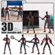 thumbnail image 2 of Generic Sixth Generation White Angel Wings T13 Action Figure with stand, Lucky 13 Action Figure,Multi-Joint Movable Robot, PVC Model Full Body Mobile Robot Desktop Decoration, 2 of 7