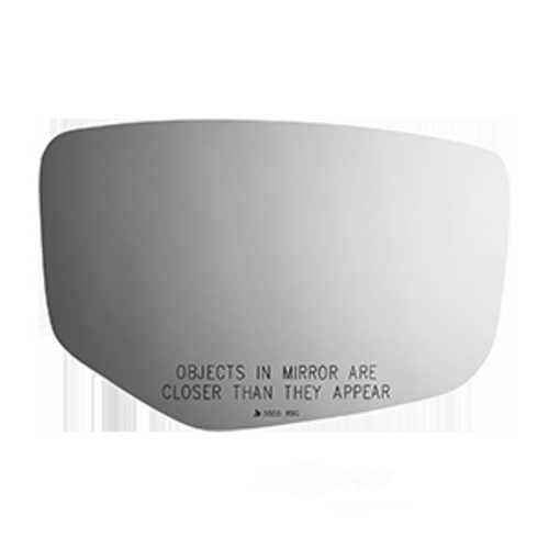 Burco Side View Mirror Replacement Glass with Motor Mount Plate - Clear Glass - 5555RSG
