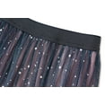 thumbnail image 2 of JMSUN Women’s Midi Tulle Skirt Elastic Waist 3 Layered Mesh Formal Prom Party Tutu Skirt A Line, 2 of 5