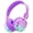 Purple, variant on Owliwise Kids Bluetooth Headphones, 74/85dB Volume Limited, 60H Playtime, Built-in Mic, Fast Charging, Bluetooth 5.4, Foldable Toddler Wireless Over-Ear with AUX Cord, for Phone/Tablet/Airplane, Pink