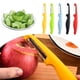 thumbnail image 3 of WAITLOVER Pelador de frutas y verduras de cocina, pelador fácil de pelar de frutas y verduras con mango largo, 3 of 7