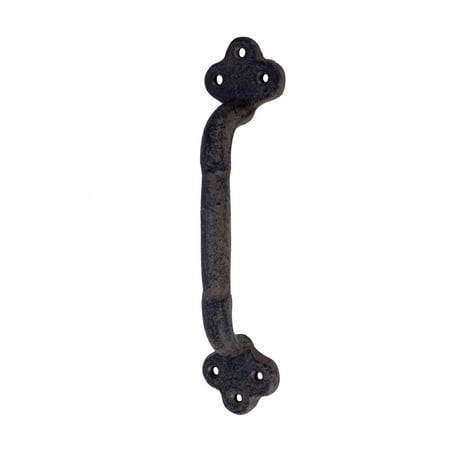 Rustic Antique Pull - Cast Iron Rustic Gate Pull Barn Door Handle Primitive Style Garden Shed Hardware