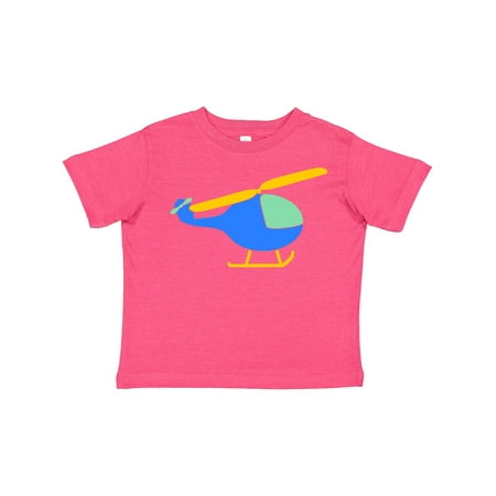 

Inktastic Cute Blue Helicopter Boys or Girls Toddler T-Shirt